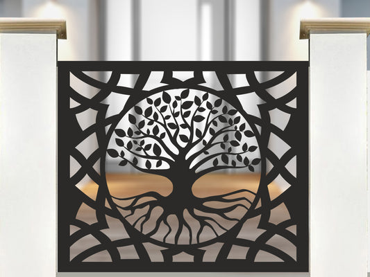 Custom Gate | Metal Garden Gate | Metal Art Accent | Pedestrian Walk Thru Entry | Outdoor | Indoor | Garden Gate | Modern Gate life tree