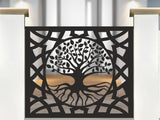 Custom Gate | Metal Garden Gate | Metal Art Accent | Pedestrian Walk Thru Entry | Outdoor | Indoor | Garden Gate | Modern Gate life tree