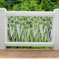 Custom privacy | Interior panel | Fence Panel | Laser Cut | Balcony Railing | Metal Railing Panel | Metal Privacy Screen | Flower Pattern, tulip pattern,