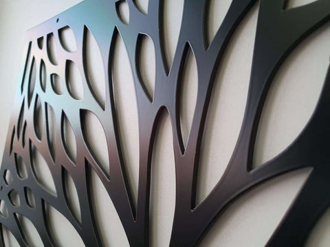 Custom privacy | Interior panel | Fence Panel | Laser Cut | Balcony Railing | Metal Railing Panel | Metal Privacy Screen | honeycomb pattern