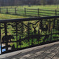 Custom privacy | Interior panel | Fence Panel | Laser Cut | Balcony Railing | Metal Railing Panel | Metal Privacy Screen | Forest Panel