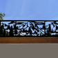 Custom privacy | Interior panel | Fence Panel | Laser Cut | Balcony Railing | Metal Railing Panel | Metal Privacy Screen, Mountain