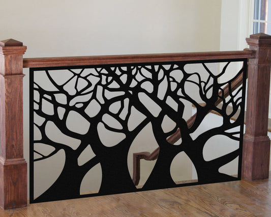 Custom privacy | Interior panel | Fence Panel | Laser Cut | Balcony Railing | Metal Railing Panel | Metal Privacy Screen