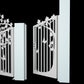 Custom Gate, Metal Garden Gate, Metal Art Accent, Pedestrian Walk Thru Entry, Outdoor, Drive way Gate, Tree Design 10ftx8ft