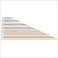 Brass Gallery Rail | Brass Shelf Tipping | Bookshelf Tipping | Rails And Posts