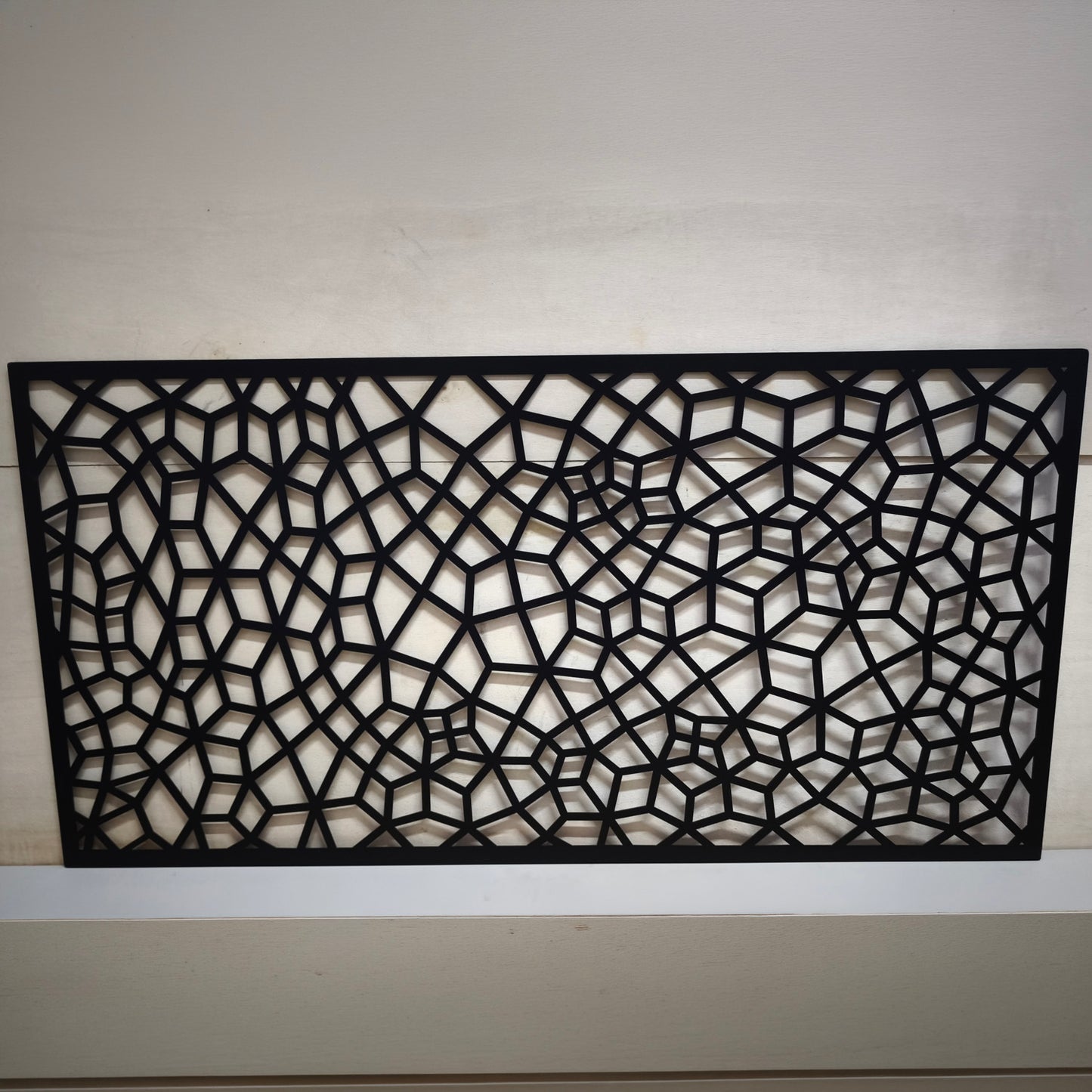 Custom privacy | Interior panel | Fence Panel | Laser Cut | Balcony Railing | Metal Railing Panel | Metal Privacy Screen | honeycomb pattern