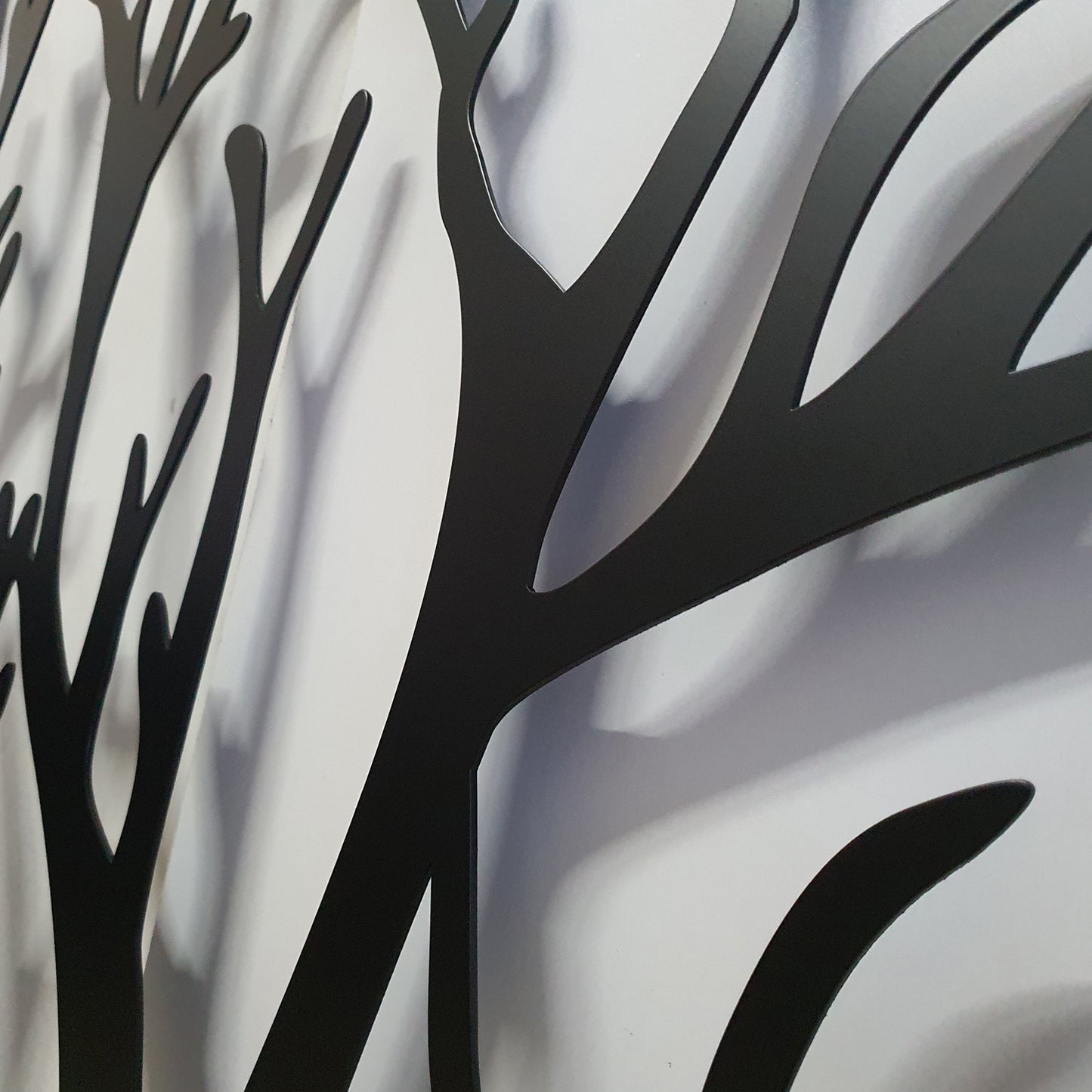 Custom privacy | Indoor-Outdoor panel | Fence Panel | Laser Cut | Balcony Railing | Metal Railing Panel | Metal Privacy Screen | Tree Panel, 158"x49"