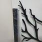 Custom privacy | Indoor-Outdoor panel | Fence Panel | Laser Cut | Balcony Railing | Metal Railing Panel | Metal Privacy Screen | Tree Panel, 158"x49"