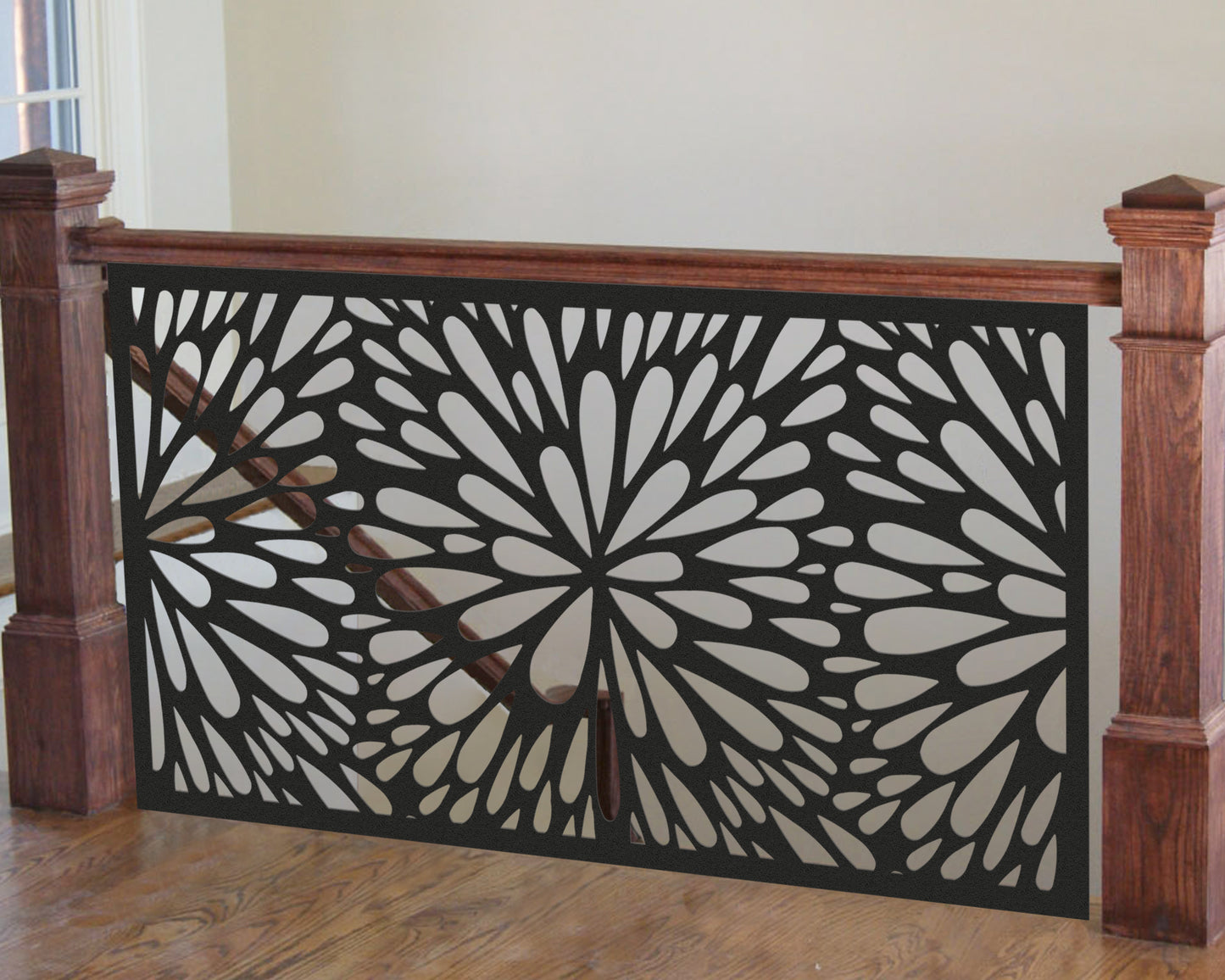 Custom privacy | Interior panel | Fence Panel | Laser Cut | Balcony Railing | Metal Railing Panel | Metal Privacy Screen